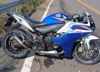 Motociclista morre em queda na rodovia