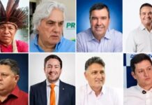 Candidatos ao governo têm entrevistas, reuniões e caminhada com ministro