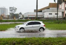 Chuva passa de 100 mm e sul de MS segue sob risco de novos temporais