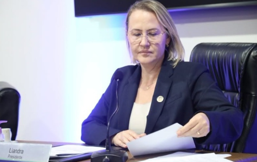 liandra-brambilla-e-reeleita-presidente-da-camara-municipal